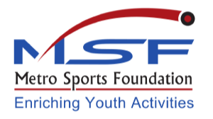 metro sports foundation logo with tagline "enriching youth activities"